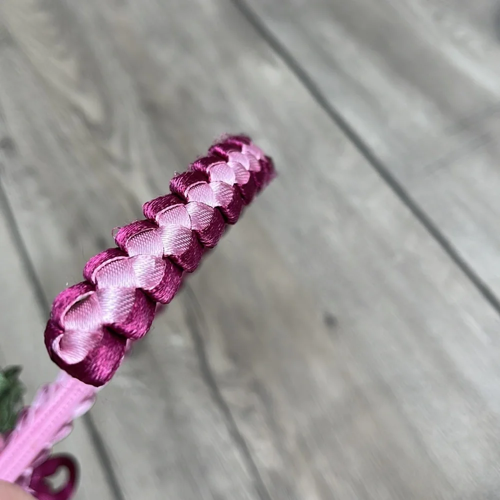 Toddler Girl Handmade Headband Size 2T-6